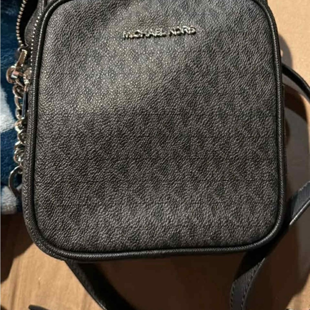 Michael Kors Charcoal Messenger Bag